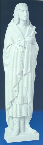 Saint Catherine Wall Plaque Sculpture